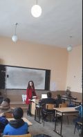 Лекция на тема "Орално здраве" от Г-жа Бонка Дойчевска за прогимназиален етап - ОУ Христо Ботев - Паничери