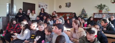 Томбола от коледното тържество - ОУ Христо Ботев - Паничери